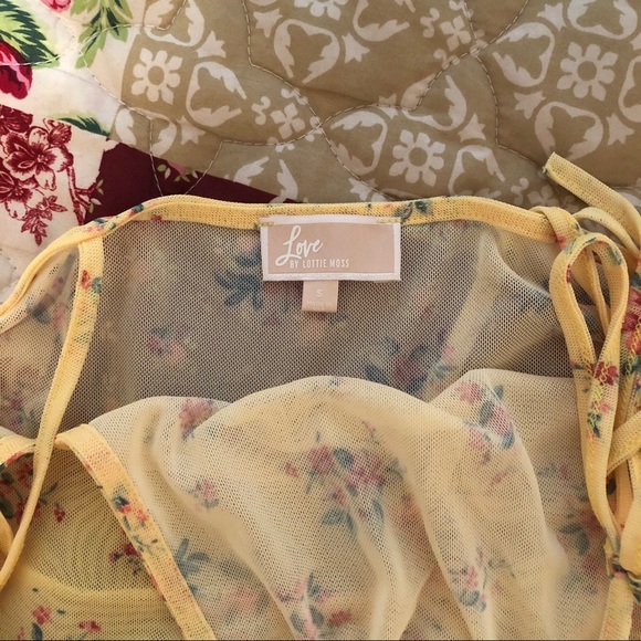 Mesh tie front slip dress - Picture 1 of 2